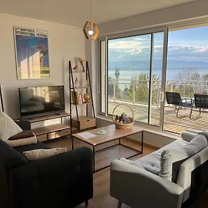  Appartement Leman Panoramique Avec Terrasse A Deux Pas Du Centre-ville France